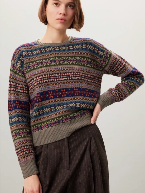 Polo Ralph Lauren Sweaters - Polo Ralph Lauren Multicolor Fair Isle Crewneck Sweater - Women's